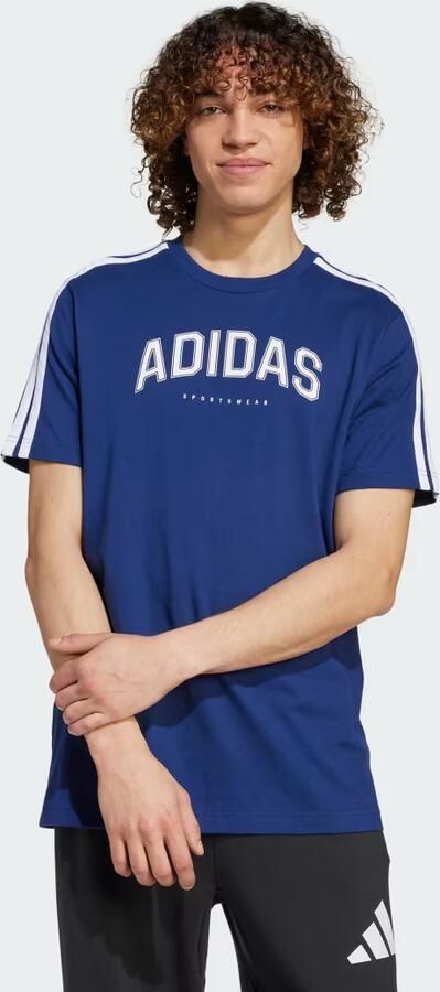 Adidas Codes Collegiate Linear Graphic T-shirt