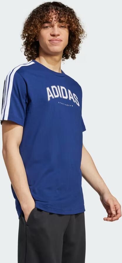 Adidas Codes Collegiate Linear Graphic T-shirt - Foto 5