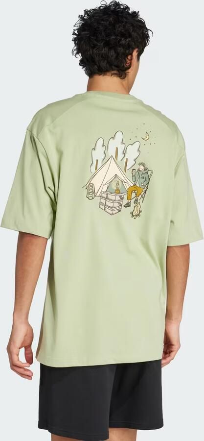 Adidas Codes Doodle Camp Graphic T-Shirt - Foto 4