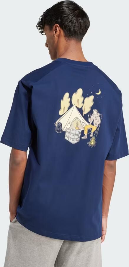 Adidas Codes Doodle Camp Graphic T-Shirt - Foto 5
