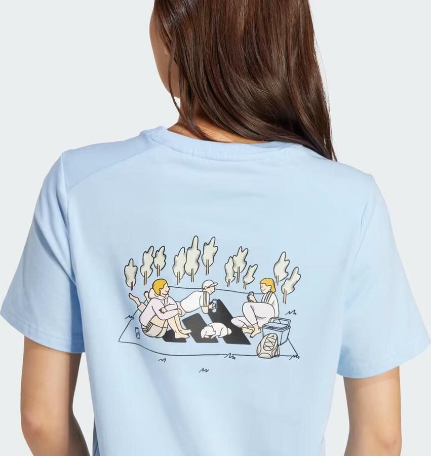 Adidas Codes Doodle Camp Graphic T-Shirt - Foto 2