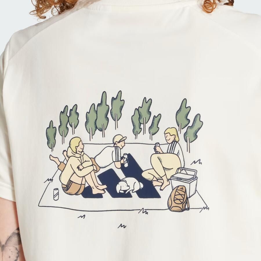 Adidas Codes Doodle Camp Graphic T-Shirt - Foto 3
