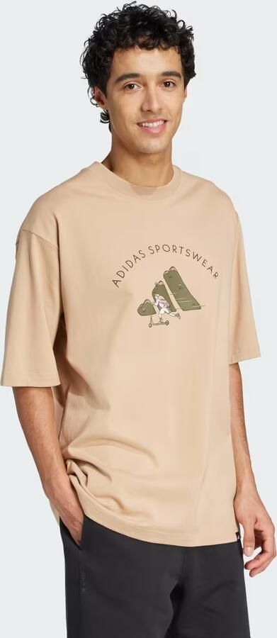 Adidas Codes Doodle Scooter Graphic Tee - Foto 6