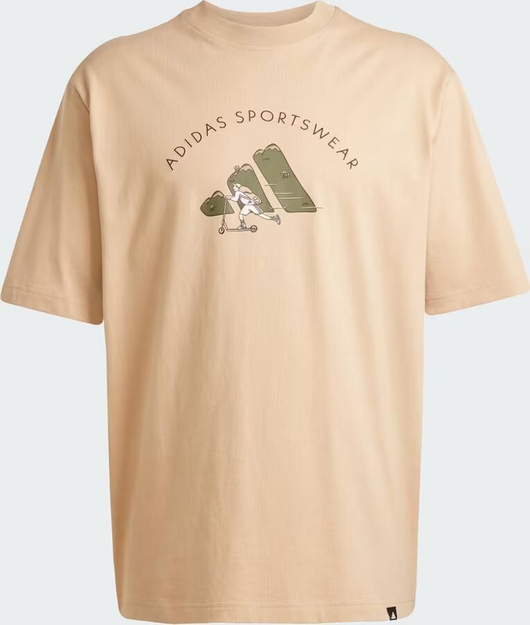 Adidas Codes Doodle Scooter Graphic Tee - Foto 2