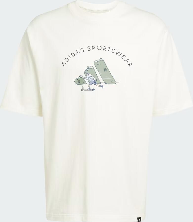 Adidas Codes Doodle Scooter Graphic Tee - Foto 3