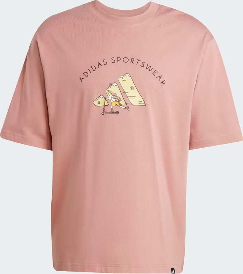 Adidas Codes Doodle Scooter Graphic Tee - Foto 2