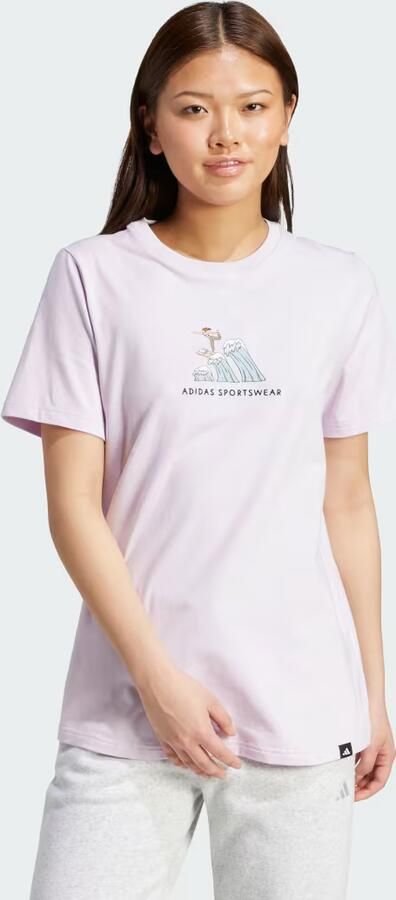 Adidas Codes Doodle Surf Graphic T-Shirt