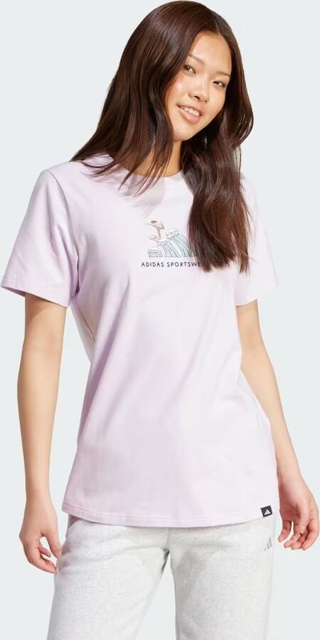 Adidas Codes Doodle Surf Graphic T-Shirt - Foto 6