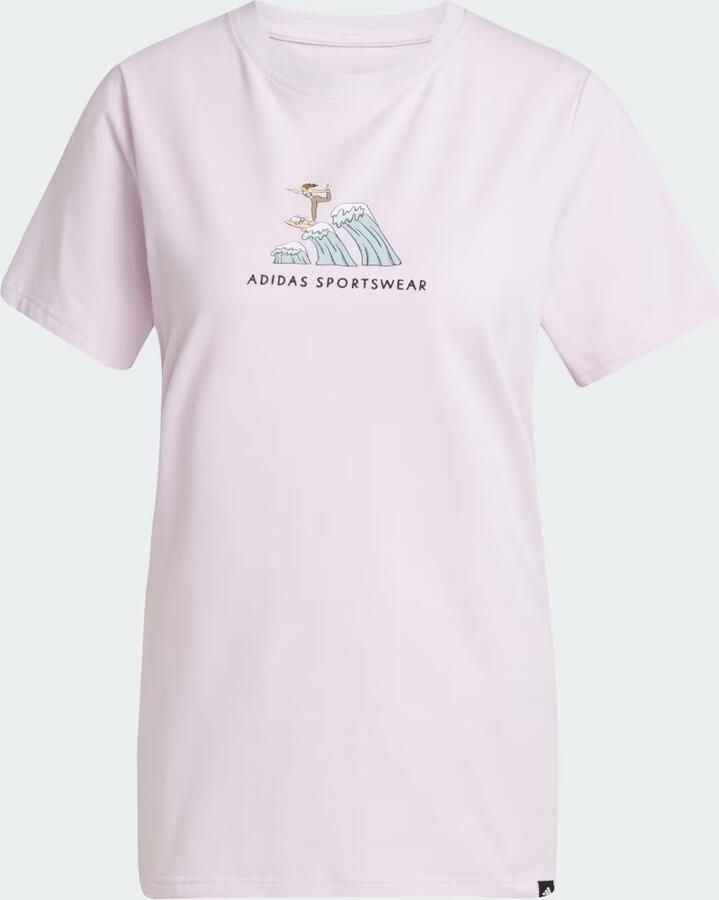 Adidas Codes Doodle Surf Graphic T-Shirt - Foto 4