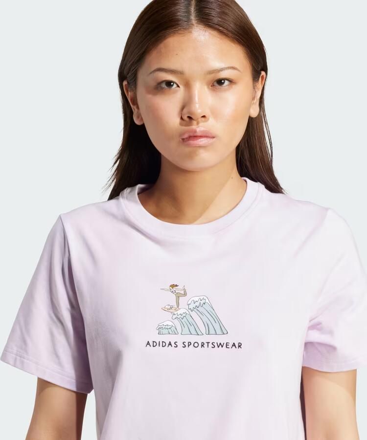 Adidas Codes Doodle Surf Graphic T-Shirt - Foto 3
