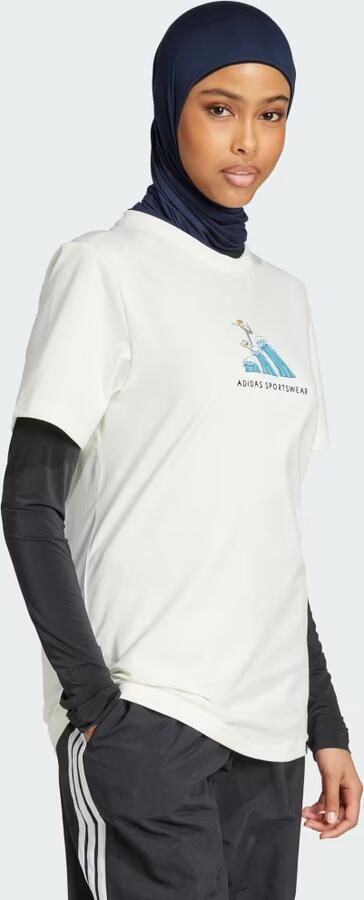 Adidas Codes Doodle Surf Graphic T-Shirt - Foto 6