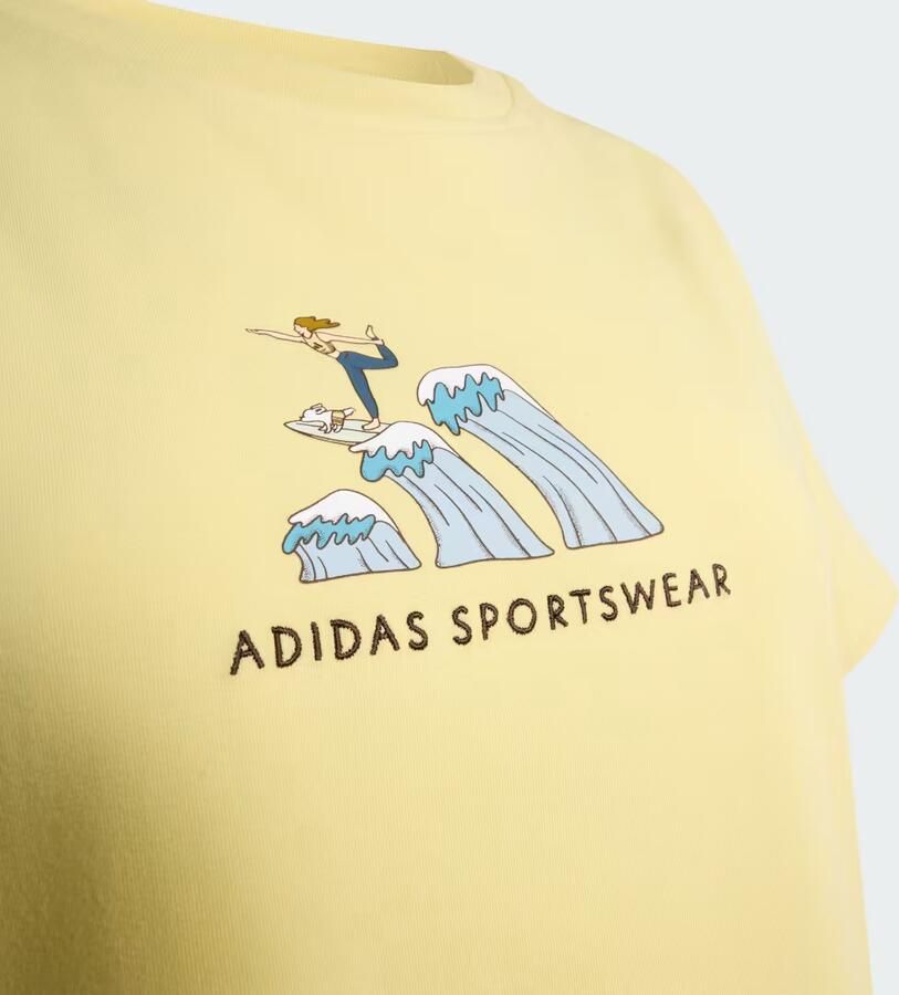 Adidas Codes Doodle Surf Graphic T-Shirt - Foto 2