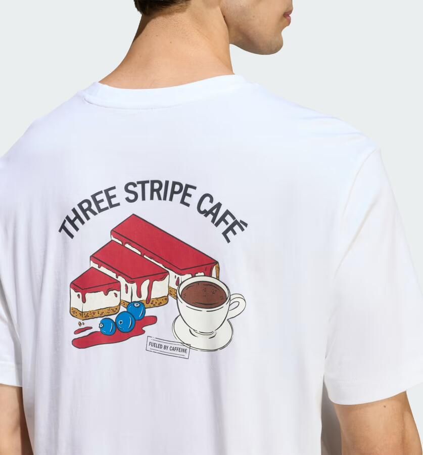 Adidas COFFEE CAFE CHEESECAKE GRAPHIC T-SHIRT - Foto 3
