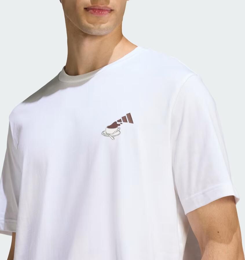Adidas COFFEE CAFE CHEESECAKE GRAPHIC T-SHIRT - Foto 2