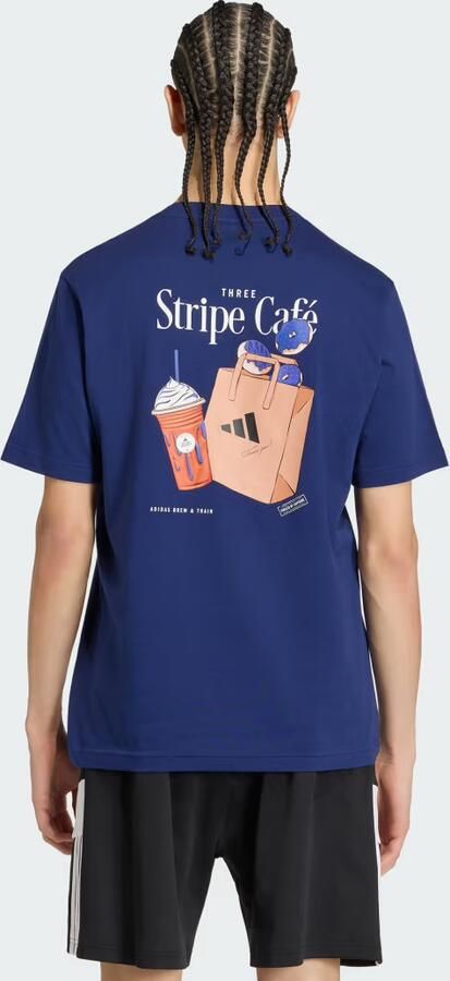 Adidas COFFEE CAFE DONUT BAG GRAPHIC T-SHIRT
