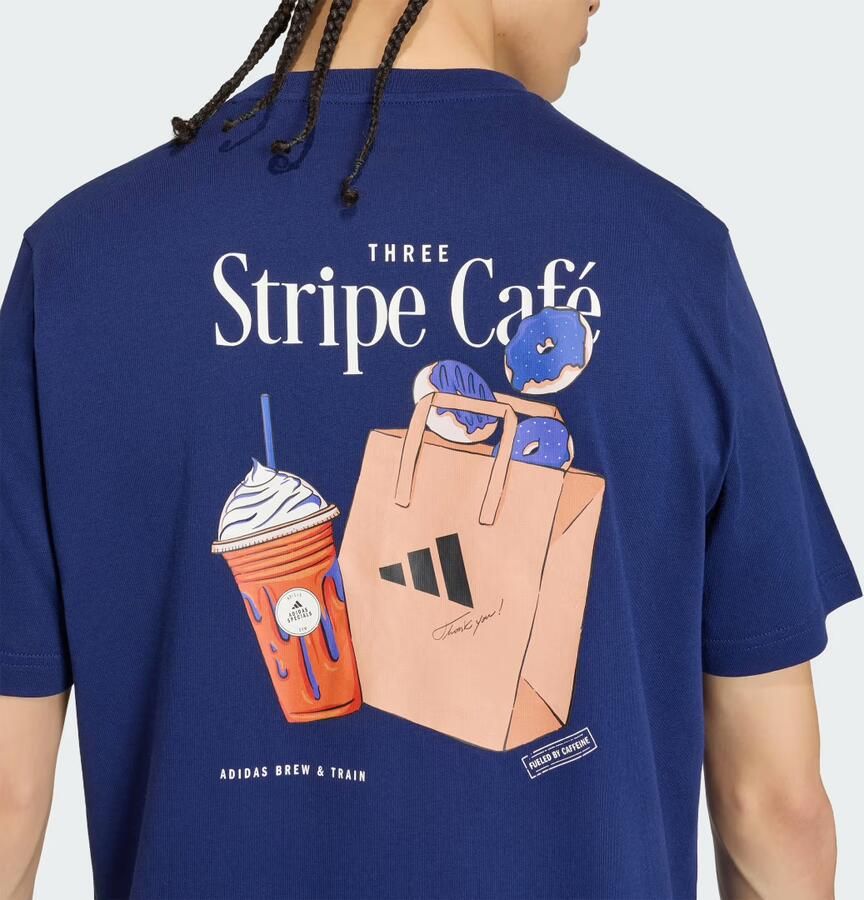 Adidas COFFEE CAFE DONUT BAG GRAPHIC T-SHIRT - Foto 2