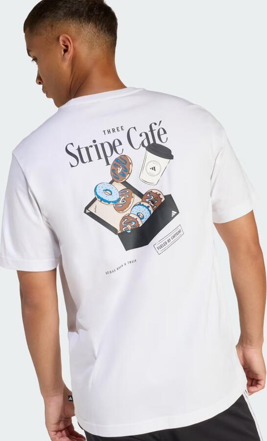 Adidas COFFEE CAFE DONUT BOX GRAPHIC T-SHIRT - Foto 4