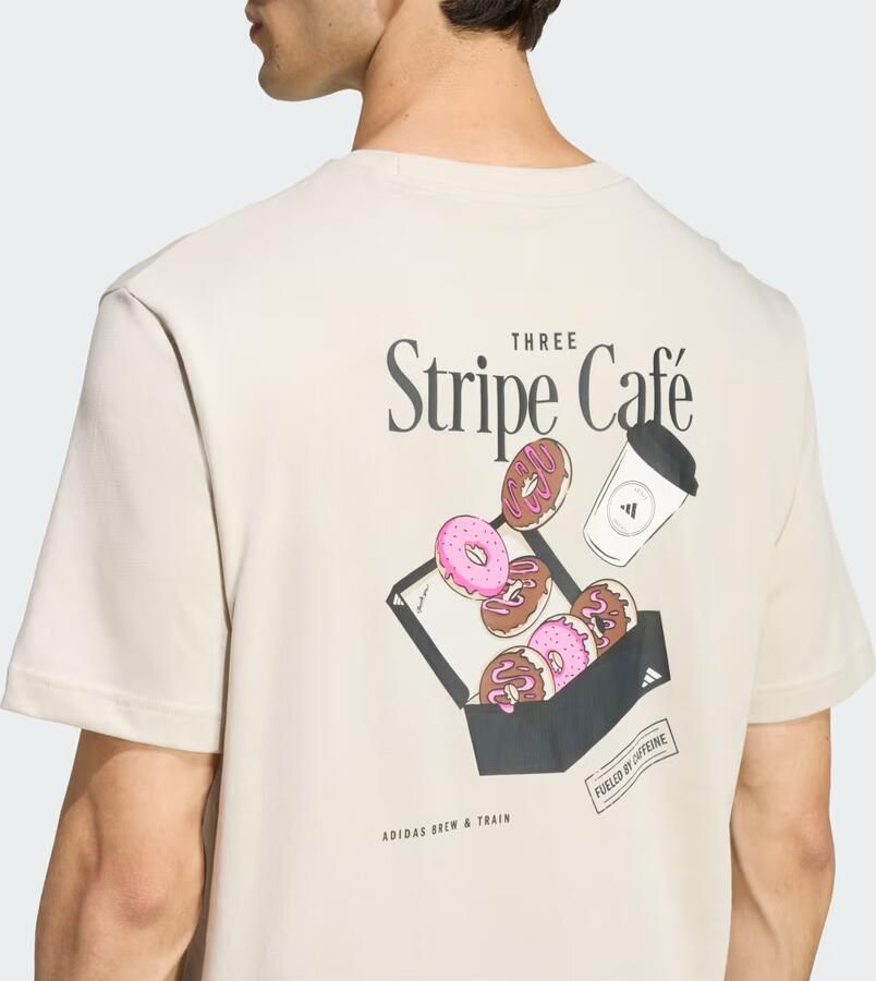 Adidas COFFEE CAFE DONUT BOX GRAPHIC T-SHIRT - Foto 2