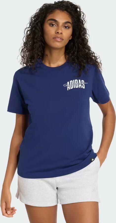 Adidas T-shirt Korte Mouw Collegiate Graphic T-Shirt - Foto 6