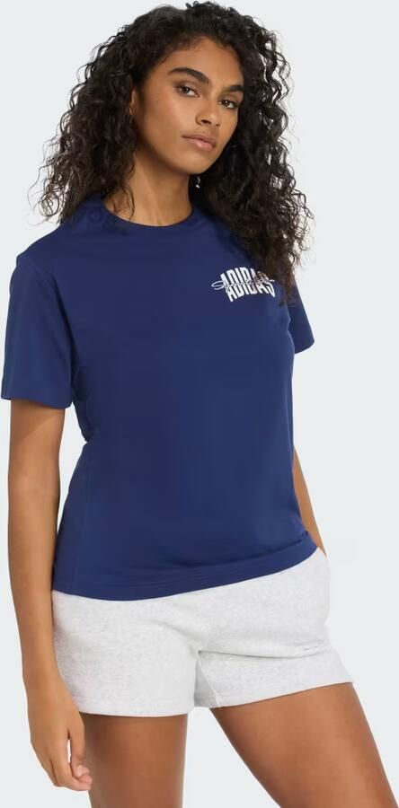 Adidas T-shirt Korte Mouw Collegiate Graphic T-Shirt - Foto 5