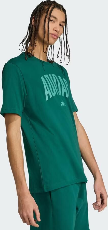 Adidas Collegiate Lineage Graphic T-shirt - Foto 5