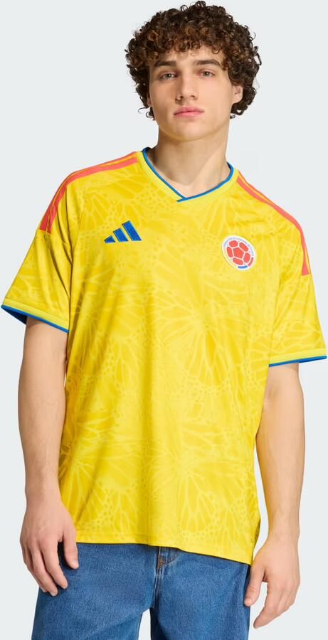 Adidas Colombia 2026 Home Shirt Geel- Heren Geel - Foto 2