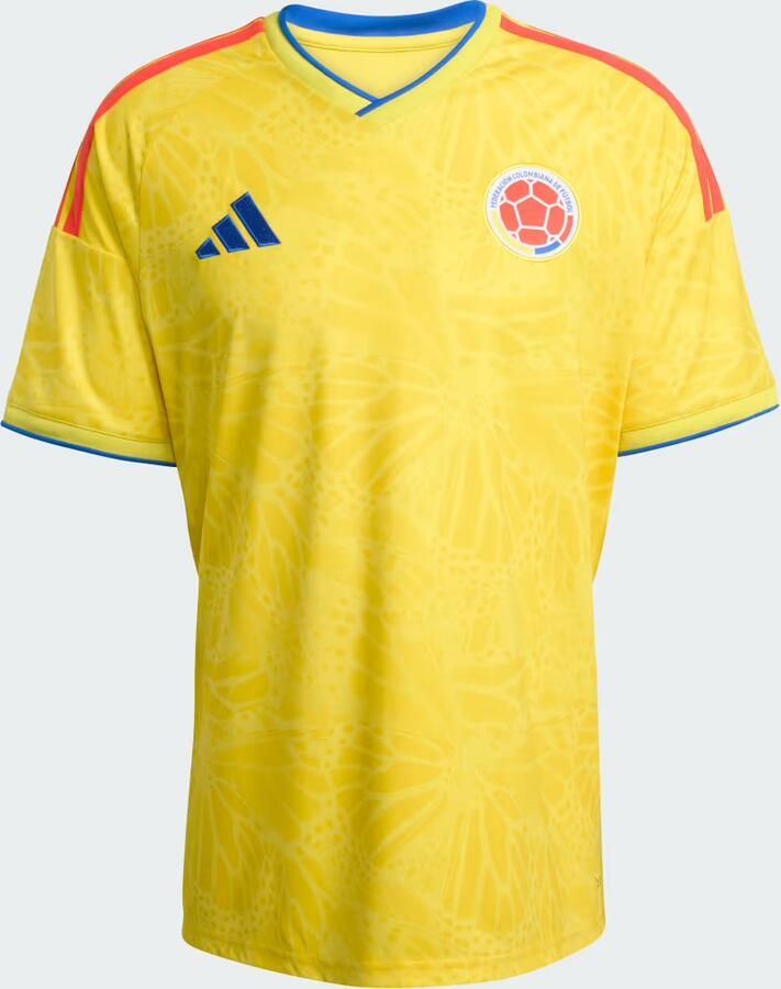 Adidas Colombia 2026 Home Shirt Geel- Heren Geel - Foto 4