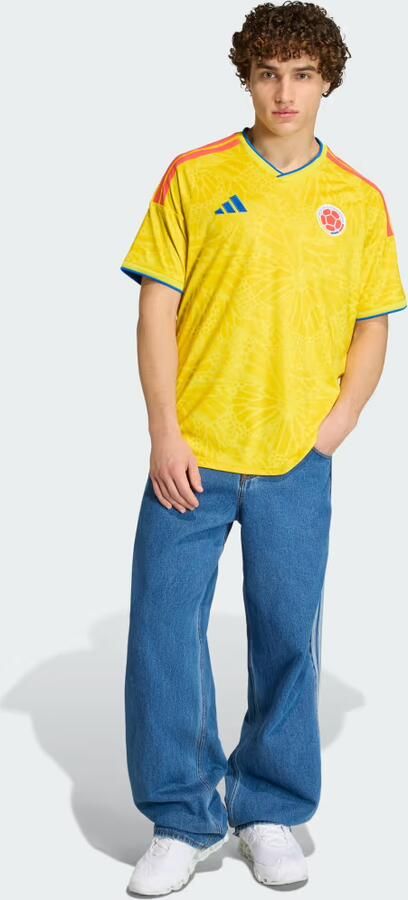Adidas Colombia 2026 Home Shirt Geel- Heren Geel - Foto 7