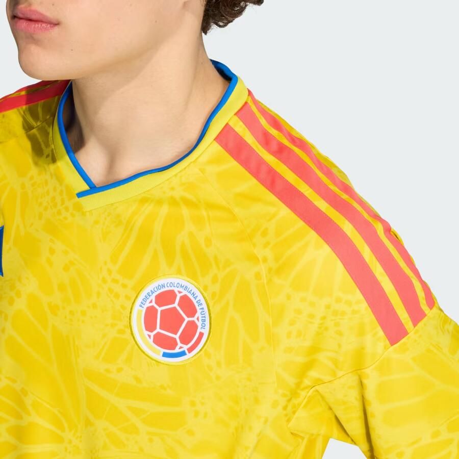 Adidas Colombia 2026 Home Shirt Geel- Heren Geel - Foto 3