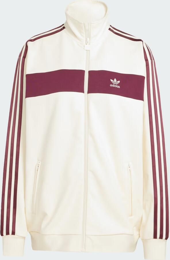Adidas Originals Blocked Track Jacket Women Trainingspakken beige Maat L Kleding - Foto 3