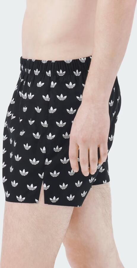 Adidas Originals Boxershort Comfort Cotton Woven Katoen wijd elastiek all-over print zacht ademend (Set van 2) - Foto 10