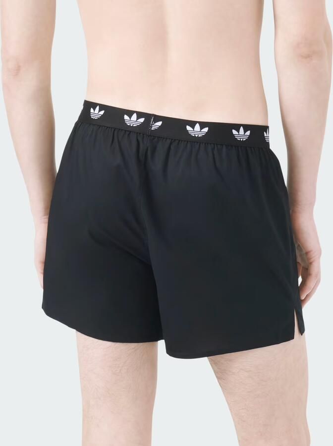 Adidas Originals Geweven boxershort Comfort Cotton Woven Katoen wijd elastische band gulp met knoop (Set van 2) - Foto 4