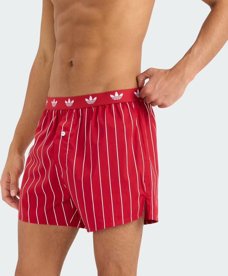 Adidas COMFORT CORE COTTON ICON WOVEN BOXERS 2 STUKS - Foto 4