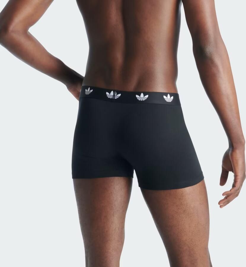 Adidas Originals Trunk Comfort Flex Cotton zacht elastisch katoenmix logoband zonder ingreep (Set van 2) - Foto 9