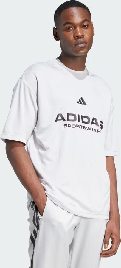 Adidas Sportswear T-shirt met logo en ronde hals - Foto 6