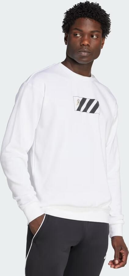 Adidas Sweater Sweatshirt Copa Graphic col rond en tissu French terry - Foto 6