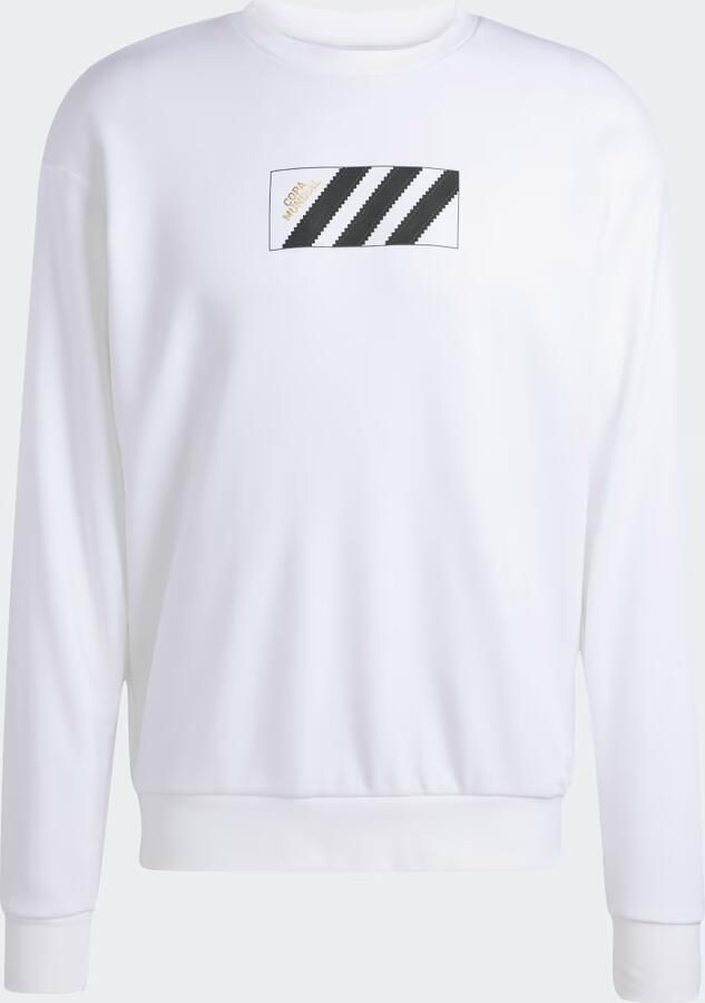 Adidas Sweater Sweatshirt Copa Graphic col rond en tissu French terry - Foto 4