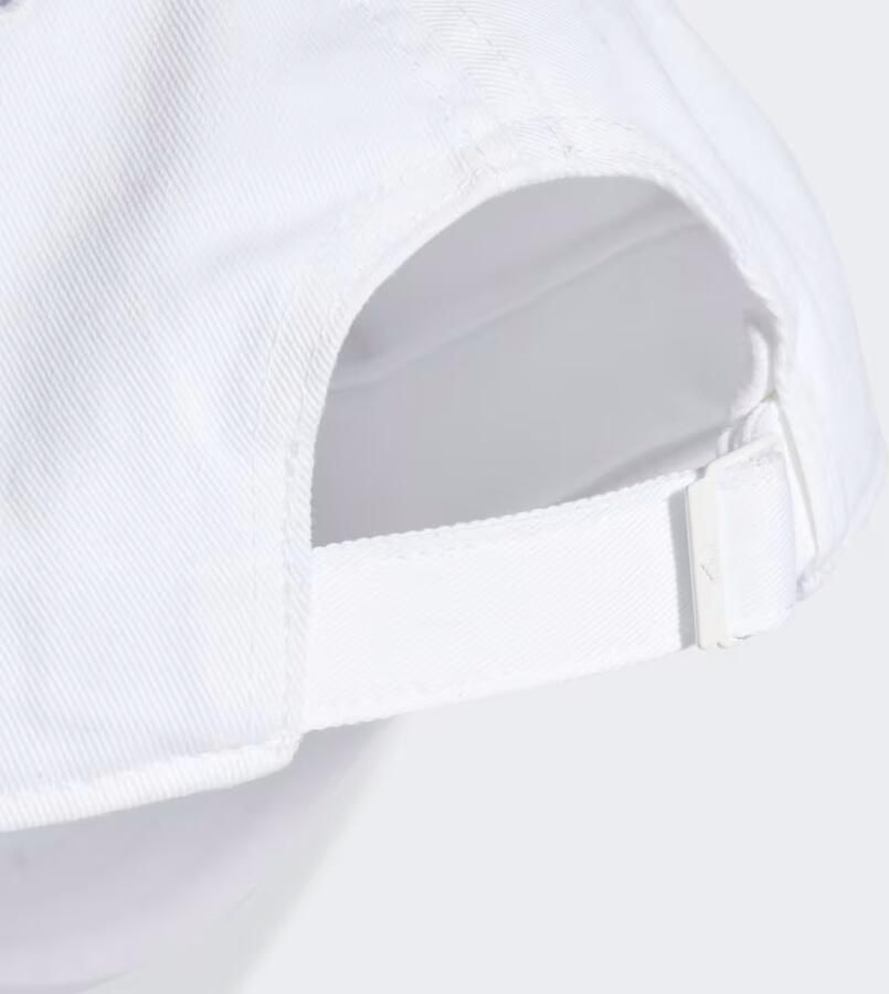 Adidas Perfor ce sportpet wit zwart Effen | Sportpet van