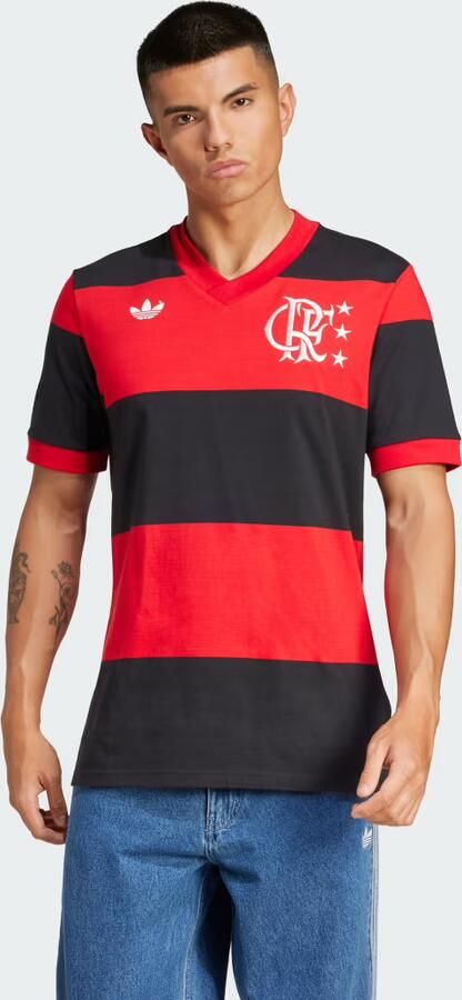 Adidas CR Flamengo '81 Thuisshirt Rood- Heren Rood - Foto 5