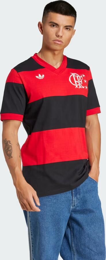 Adidas CR Flamengo '81 Thuisshirt Rood- Heren Rood - Foto 4