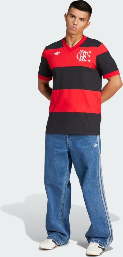 Adidas CR Flamengo '81 Thuisshirt Rood- Heren Rood - Foto 3