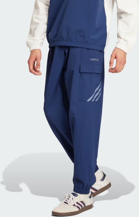 Adidas Cuffed Cargo Broek Blauw- Heren Blauw - Foto 6