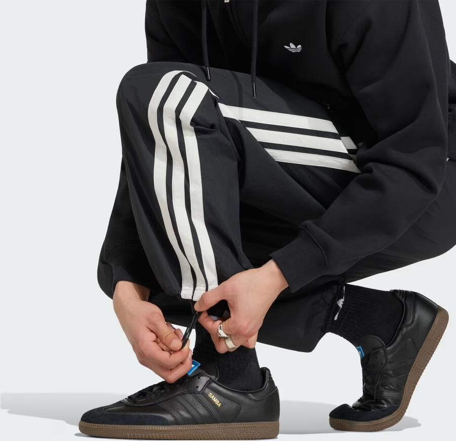 Adidas Originals Loose fit trainingsbroek met labelstitching - Foto 4