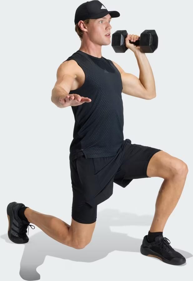 Adidas D4T 2IN1 WORKOUTSHORT - Foto 4
