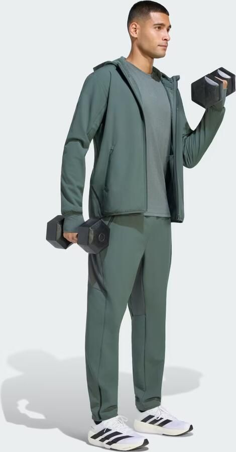 Adidas D4T Climawarm Jack met Lange Ritssluiting - Foto 6