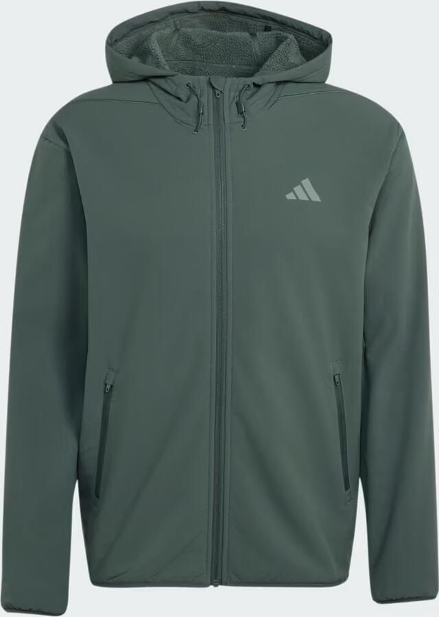 Adidas D4T Climawarm Jack met Lange Ritssluiting - Foto 3