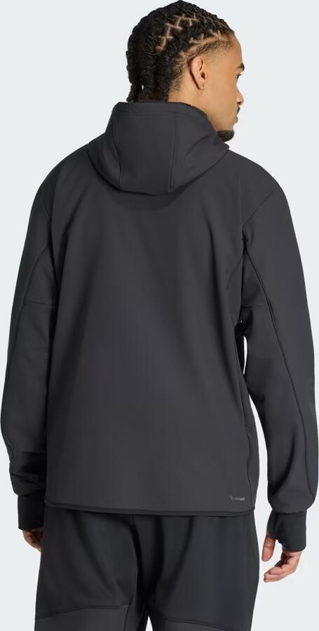 Adidas D4T Climawarm Jack met Lange Ritssluiting - Foto 5
