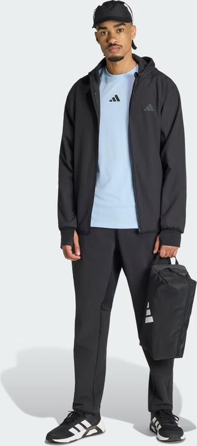 Adidas D4T Climawarm Jack met Lange Ritssluiting - Foto 6