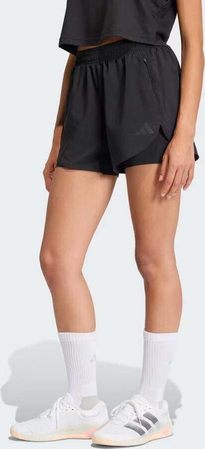 Adidas Sportswear Regular fit korte broek met ritszakken - Foto 2