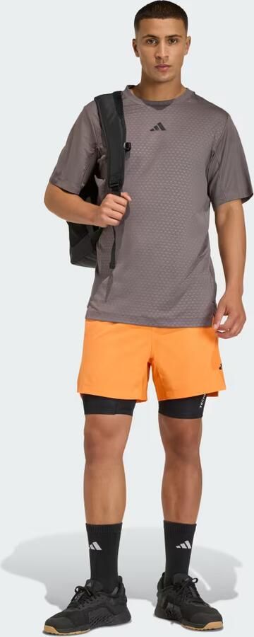 Adidas Training Regular fit korte broek met logoprint model 'Power' - Foto 8
